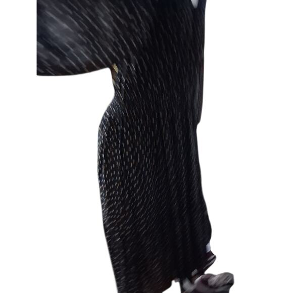 Rusty Dustty Bohemian Women's OXL Flowy Embroidered Whimsy Tassel Maxi Dress - Picture 5 of 10